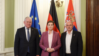 Ana Brnabić sa poslanicima Bundestaga