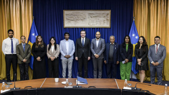 Kurti sa delegacijom iz Nepala, Šri Lanke, Bangladeša, Indije i Maldiva