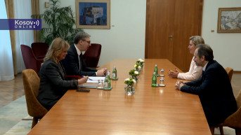 Aleksandar Vučić sa Federikom Mogerini