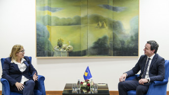 Aljbin Kurti i Marta Onorato