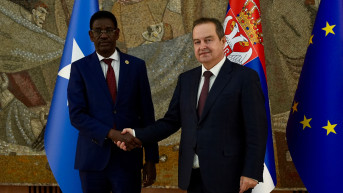 Dačić sa ministrom unutrašnje bezbednosti Somalije Abdulahijem Šeikom Ismailom