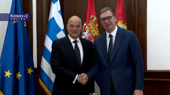 Nikos Dendijas i Aleksandar Vučić