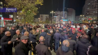 Protest opozicije u Tirani