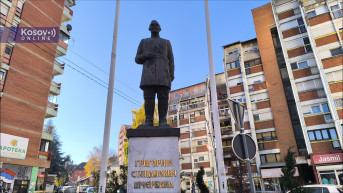 Spomenik ruskom konzulu Ščerbinu u Severnoj Mitrovici Spomenik ruskom konzulu Ščerbinu u Severnoj Mitrovici