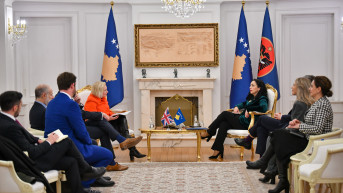 Vjosa Osmani sa  delegacijom Laburisti prijatelji Kosova