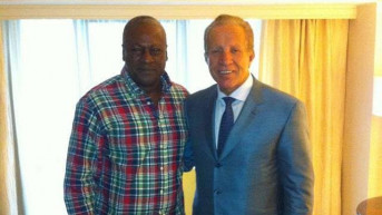 Izabrani predsednik Gane Džon Dramani Mahama i Bedžet Pacoli