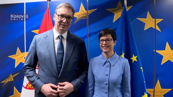 Aleksandar Vucic i Marta Kos