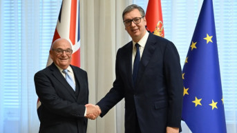Aleksandar Vučić i Stjuart Pič