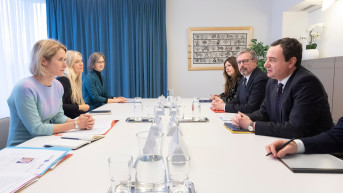 Kaja Kalas i Aljbin Kurti