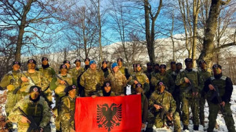 Vežba, Oružane snage Albanije i KBS