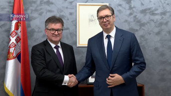 Miroslav Lajčak i Aleksandar Vučić