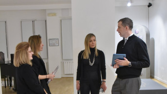 Marko Đurić u Srpskom kulturnom centru u Parizu