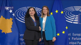 Vjosa Osmani i Roberta Metsola