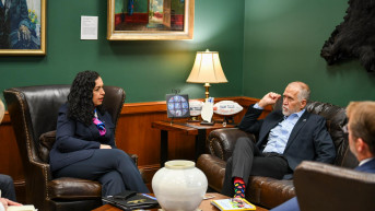 Vjosa Osmani i Tom Tilis