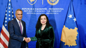 Vjosa Osmani sa Ričardom Vermom