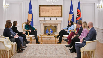 Natali Loazo i Vjosa Osmani