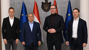 Peter Sijarto, Viktor Orban, Aleksandar Vučić i Siniša Mali