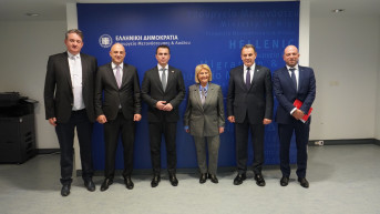 Đorđe Milićević u poseti Atini