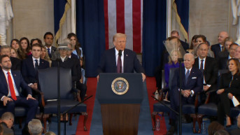Donald Tramp govor posle inauguracije