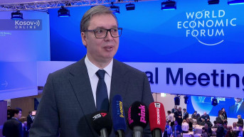 Aleksandar Vucic Davos
