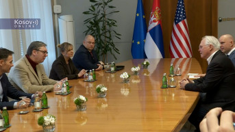 Aleksandar Vučić i Kristofer Hil