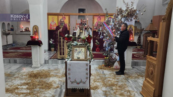 Božićna liturgija u Prištini