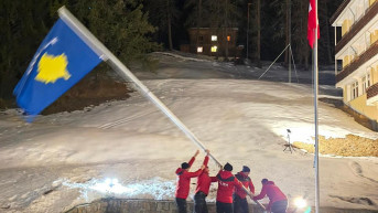 Davos, zastava Kosova, Kuća Kosova