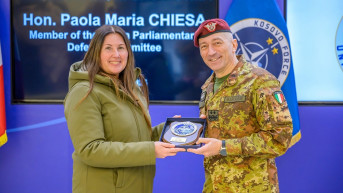 Enriko Barduani i italijanska poslanica Paola Marija Kijeza
