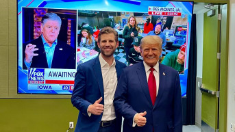 Erik i Donald Tramp