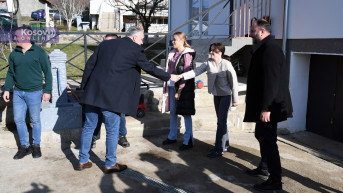 Babin Most, Poseta predstavnika Srpske liste porodici Ristić