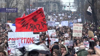 Protest u Beogradu