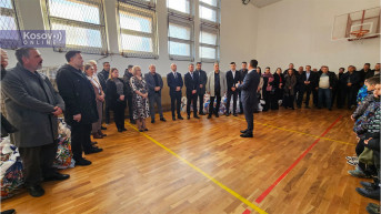 Dodela paketića povodom Svetog Save u Leposaviću