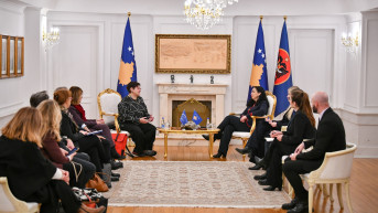 Vjosa Osmani sa delegacijom PSSE