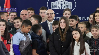 Vučević i deca sa Kosova