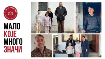 Akcija pomoći za četiri porodice sa Kosova