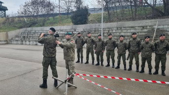 Turski vojnici i KBS na obuci
