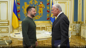 Kit Kelog i Volodimir Zelenski