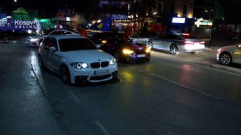 Priština, slavlje nakon izbora