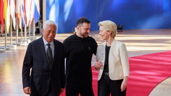 Antonio Košta Volodimir Zelenski i Ursula fon der Lajen