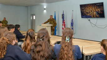 Barduani drži predavanje