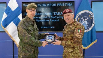 Barduani sa zamenikom generalštaba Finske