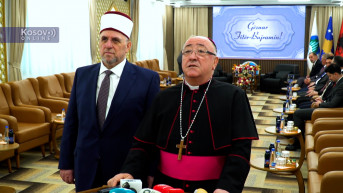 muftija Naim Ternava i biskup Dod Đerđi