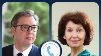 Aleksandar Vucic i Gordana Siljanovska Davkova