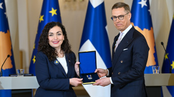Osmani odlikovala finski Kfor Predsedničkon vojnom medaljom