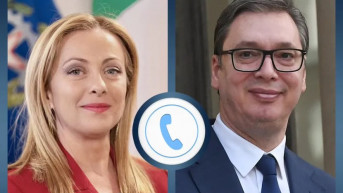 Vučić i Meloni Vučić i Meloni