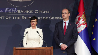 Đuro Macut i Marta Kos obraćanje