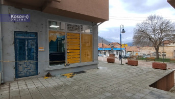Eksplozija u poslovnici Pošte Kosova u Zvečanu