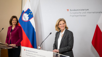 Tanja Fajon i Beate Majnl-Rajzinger
