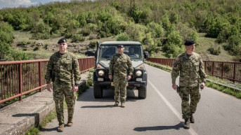 Hrvatski vojnici Kfora