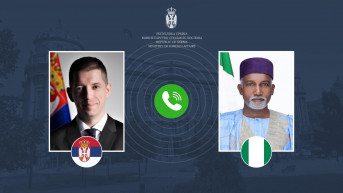 Đurić sa Tugarom iz Nigerije Đurić sa Tugarom iz Nigerije
